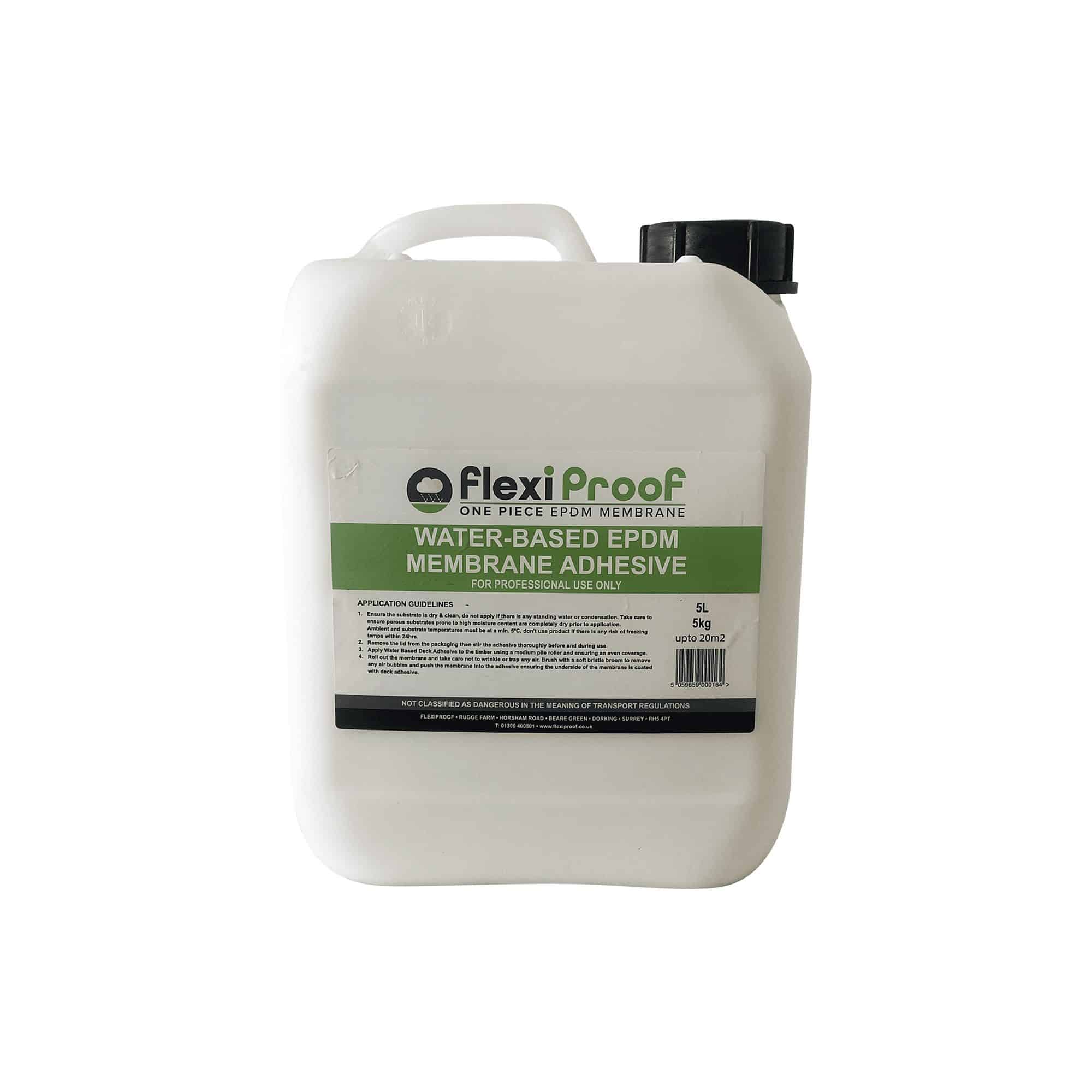 Flexi Proof Water Based Deck Adhesive Rubber Roofing Direct