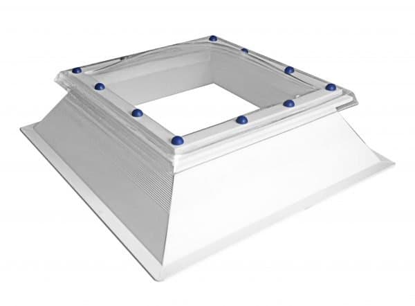 FIXED POLYCARBONATE ROOFLIGHT DOME AND KERB