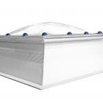 FIXED POLYCARBONATE ROOFLIGHT DOME AND KERB