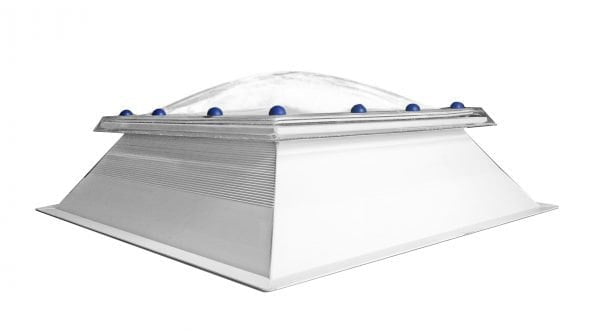 FIXED POLYCARBONATE ROOFLIGHT DOME AND KERB