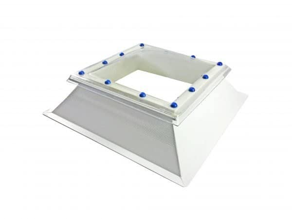 FIXED POLYCARBONATE ROOFLIGHT DOME AND KERB
