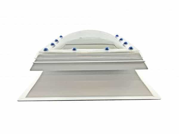 FIXED POLYCARBONATE ROOFLIGHT DOME AND KERB