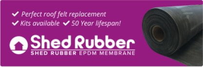 shed rubber | Rubber Roofing Direct