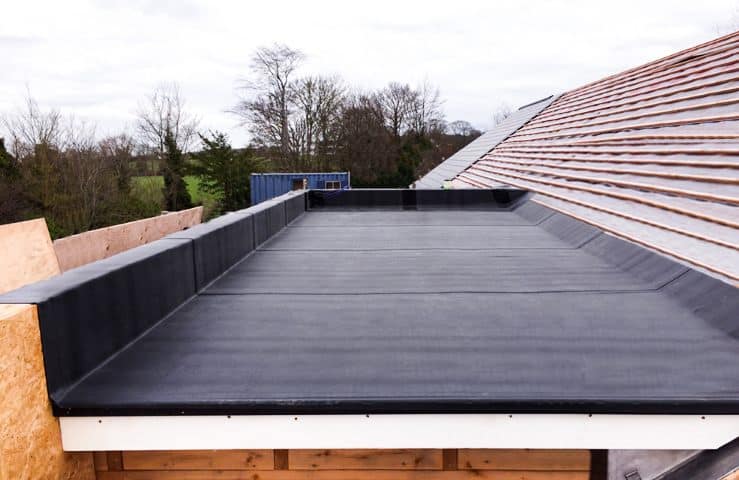 flat roof extension image