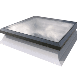Brett Martin Flat Glass Rooflight Flat Roof Window 150 Kerb | Rubber Roofing Direct