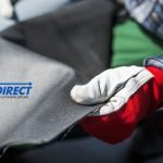 EPDM Modern Roof Cover Vinyl in Contractors Hand