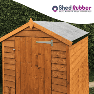 Cover your shed roof in our rubber roofing