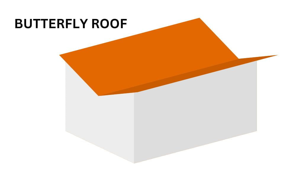 butterfly roof image butterfly roof image
